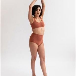 ARQ High-Rise Undies Terra-Cotta XS
